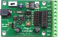 picture of the Parallax Prop-1 board